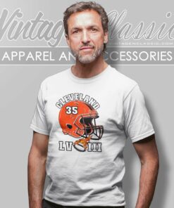 Cleveland Browns Super Bowl Lviii Helmet T Shirt