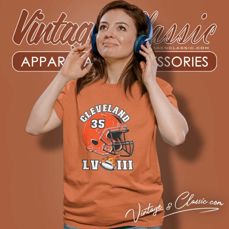 Cleveland Browns Super Bowl Lviii Helmet Women TShirt Cleveland Browns Super Bowl Lviii Helmet Women TShirt