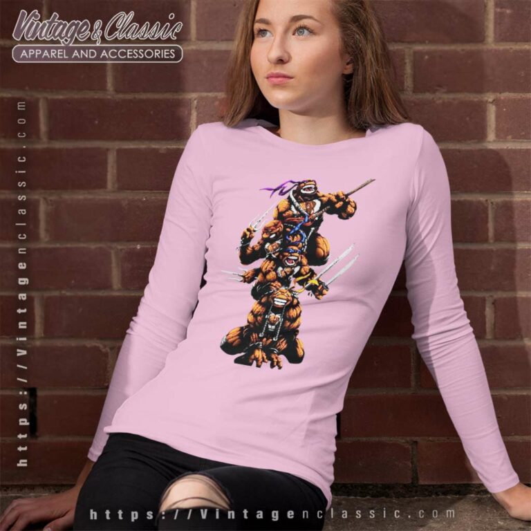 Cleveland Browns Teenage Mutant Ninja Turtles Long Sleeve Tee Cleveland Browns Teenage Mutant Ninja Turtles Long Sleeve Tee
