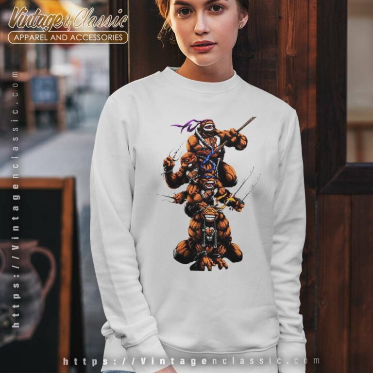 Cleveland Browns Teenage Mutant Ninja Turtles Sweatshirt Cleveland Browns Teenage Mutant Ninja Turtles Sweatshirt