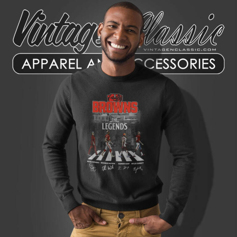 Cleveland Browns The Legends Signature Sweatshirt Cleveland Browns The Legends Signature Sweatshirt