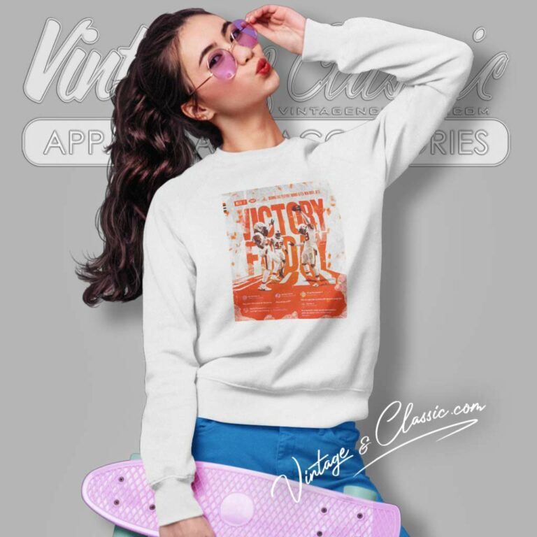 Cleveland Browns Victory Friday Playoffs Week 17 Sweatshirt Cleveland Browns Victory Friday Playoffs Week 17 Sweatshirt