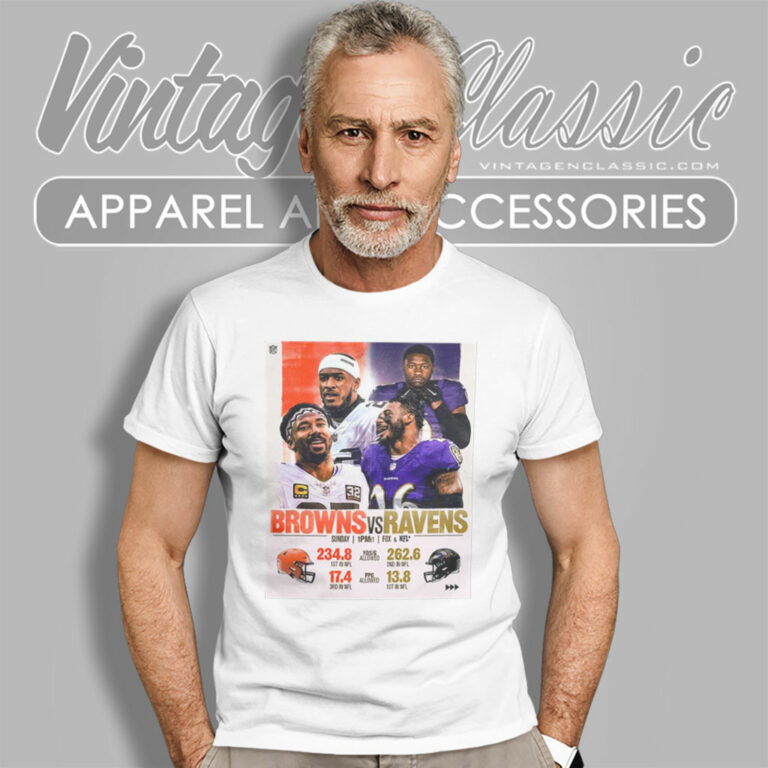 Cleveland Browns Vs Baltimore Ravens Game Day Football 2023 T Shirt Cleveland Browns Vs Baltimore Ravens Game Day Football 2023 T Shirt