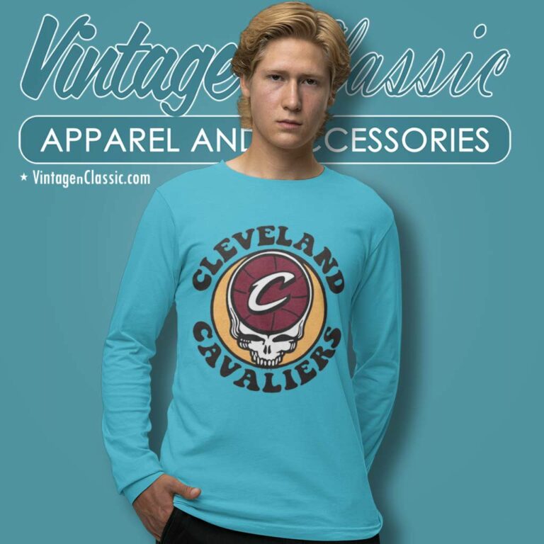 Cleveland Cavaliers Grateful Dead Long Sleeve Tee Cleveland Cavaliers Grateful Dead Long Sleeve Tee