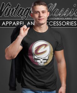 Cleveland Cavaliers Grateful Dead Steal Your Face T Shirt