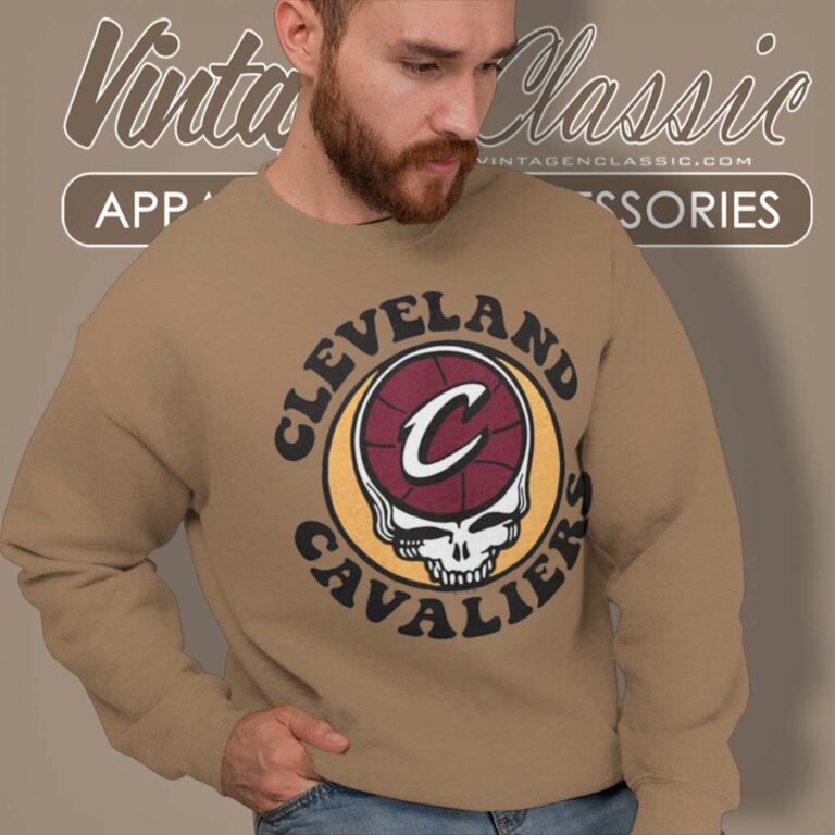 Cleveland Cavaliers Grateful Dead Sweatshirt Cleveland Cavaliers Grateful Dead Sweatshirt