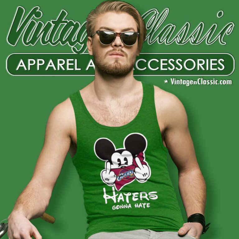 Cleveland Cavaliers Haters Gonna Hate Mickey Mouse Tank Top Racerback Cleveland Cavaliers Haters Gonna Hate Mickey Mouse Tank Top Racerback