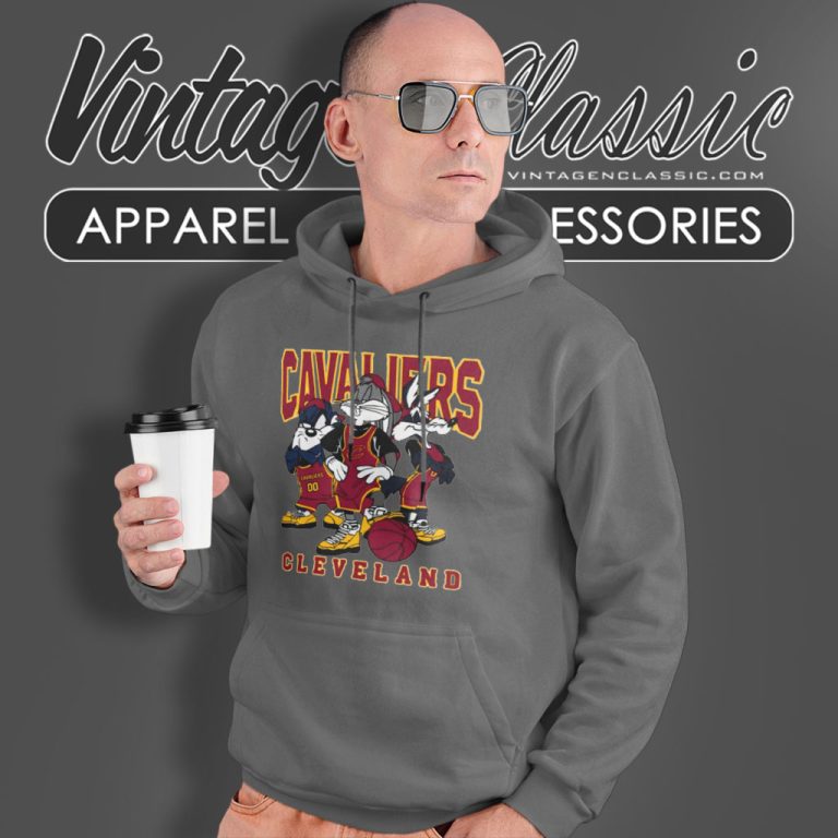 Cleveland Cavaliers Nba Basketball Looney Tunes Hoodie Cleveland Cavaliers Nba Basketball Looney Tunes Hoodie