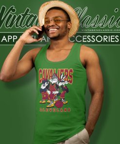 Cleveland Cavaliers Nba Basketball Looney Tunes Tank Top Racerback