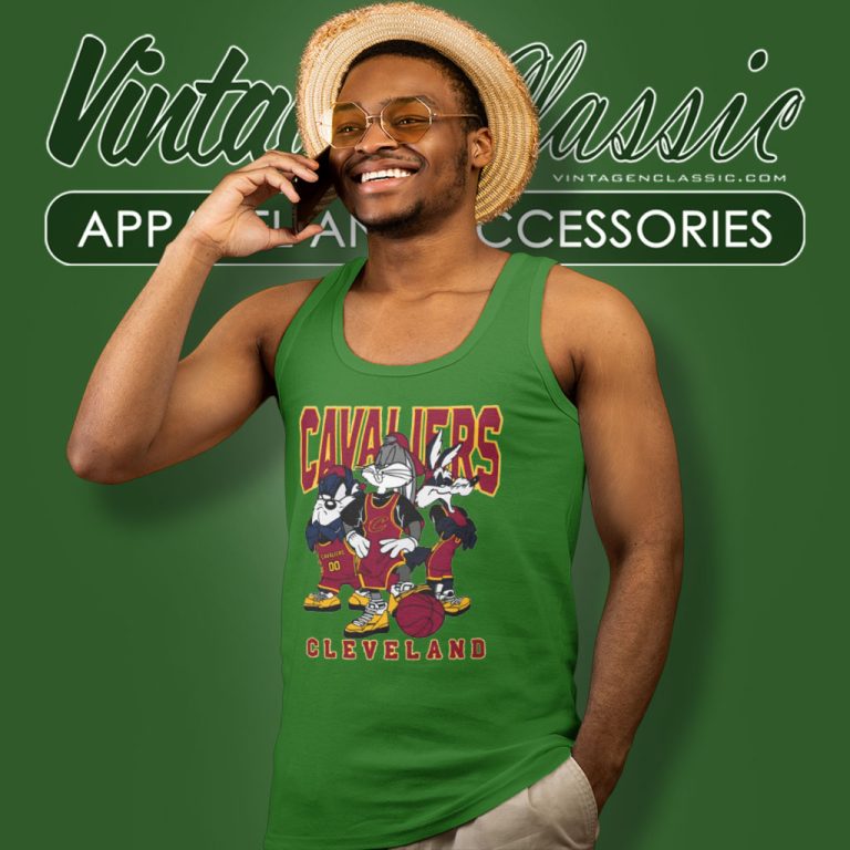 Cleveland Cavaliers Nba Basketball Looney Tunes Tank Top Racerback Cleveland Cavaliers Nba Basketball Looney Tunes Tank Top Racerback