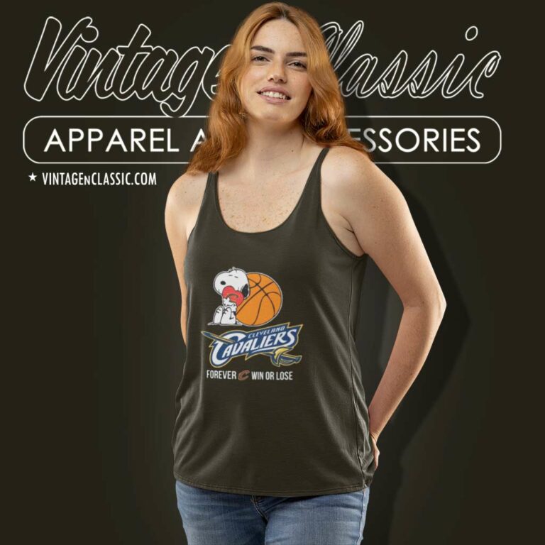 Cleveland Cavaliers Peanuts Snoopy Shirt Forever Win Or Lose Tank Top Racerback Cleveland Cavaliers Peanuts Snoopy Shirt Forever Win Or Lose Tank Top Racerback