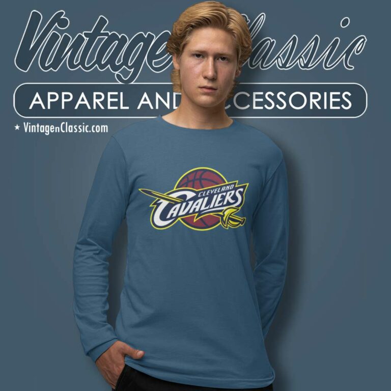 Cleveland Cavaliers Primary Logo Pullover Long Sleeve Tee Cleveland Cavaliers Primary Logo Pullover Long Sleeve Tee