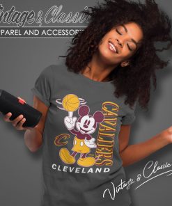 Cleveland Cavaliers Shirt Junk Food Vintage Mickey Baller Women T Shirt