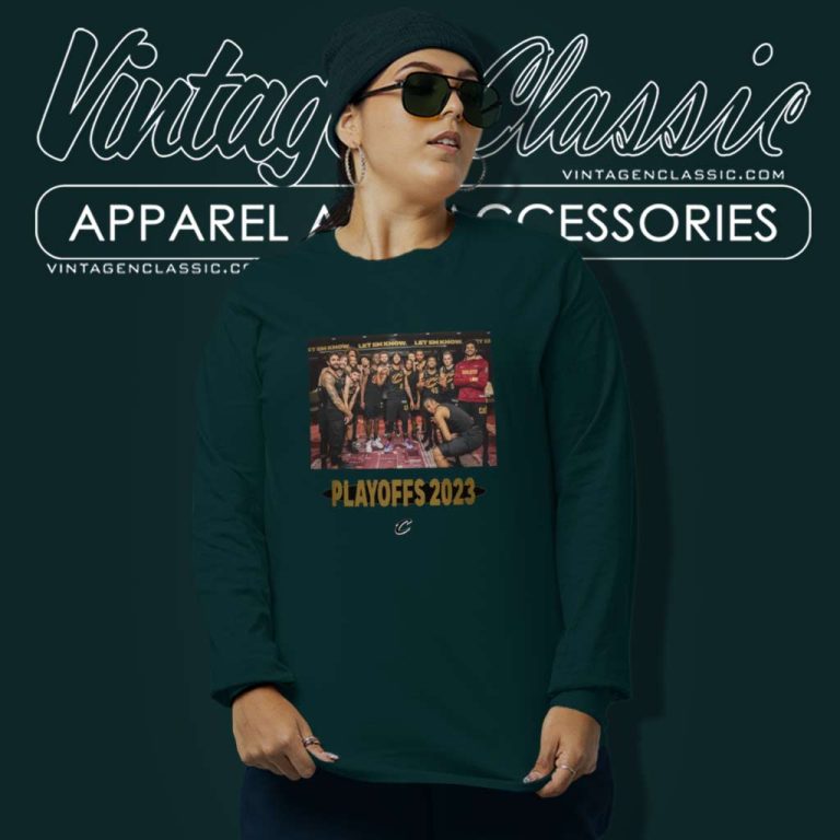 Cleveland Cavaliers Shop Playoffs Player 2023 Long Sleeve Tee Cleveland Cavaliers Shop Playoffs Player 2023 Long Sleeve Tee