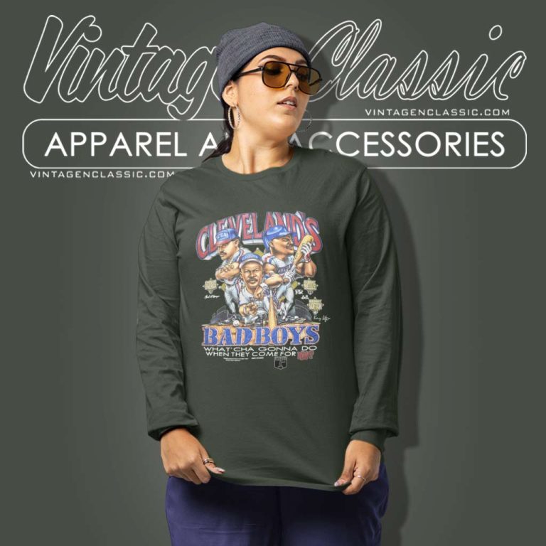 Cleveland Indians Bad Boys Long Sleeve Tee Cleveland Indians Bad Boys Long Sleeve Tee