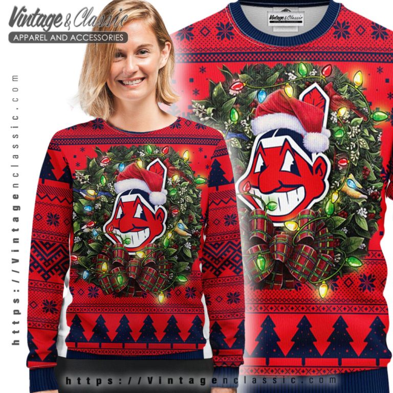 Cleveland Indians Funny Ugly Christmas Sweater Ugly Sweater shirt Cleveland Indians Funny Ugly Christmas Sweater Ugly Sweater shirt