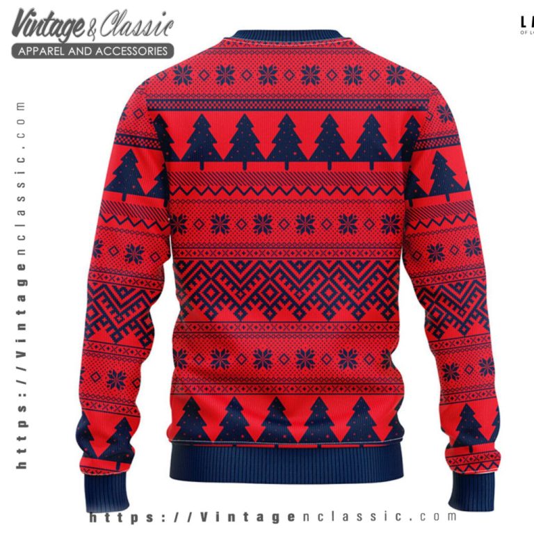 Cleveland Indians Funny Ugly Christmas Sweater back Ugly Sweater Cleveland Indians Funny Ugly Christmas Sweater back Ugly Sweater