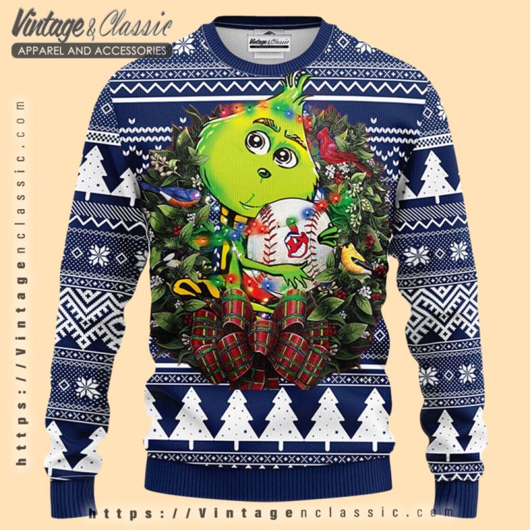 Cleveland Indians Grinch Hug Ugly Christmas Sweater Ugly Christmas Sweater Cleveland Indians Grinch Hug Ugly Christmas Sweater Ugly Christmas Sweater