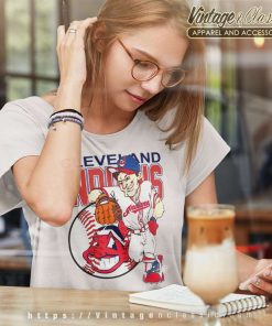 Cleveland Indians Mlb Baseball Women TShirt