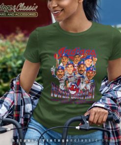 Cleveland Indians Power Company Women TShirt