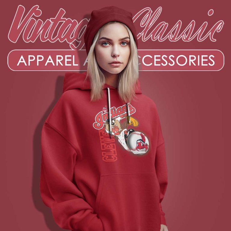 Cleveland Indians Tasmanian Devil Taz Hoodie Cleveland Indians Tasmanian Devil Taz Hoodie