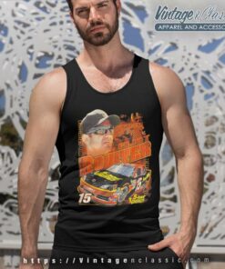 Clint Bowyer Energy On Fifteen Nascar Vintage Tank Top Racerback