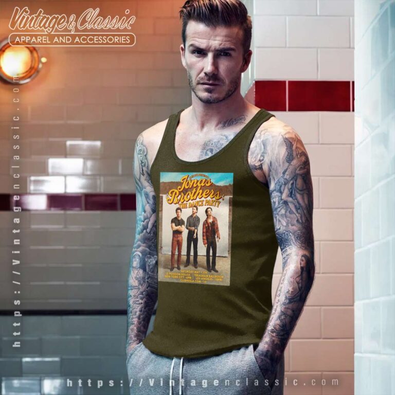 Club90s Jonas Brothers Dance Parties Shirt The Tour Tank Top Racerback Club90s Jonas Brothers Dance Parties Shirt The Tour Tank Top Racerback