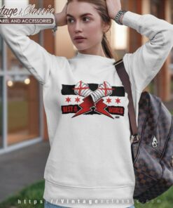 Cm Punk Best In The World Ringer Wrestling Aew Sweatshirt