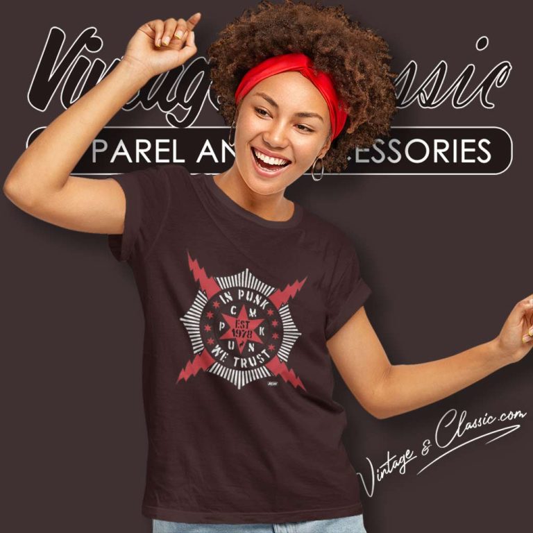 Cm Punk In Punk We Trust Women TShirt Cm Punk In Punk We Trust Women TShirt