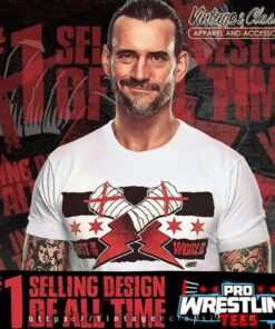 Cm Punk T Shirt Aew Best In The World Ringer Shirt