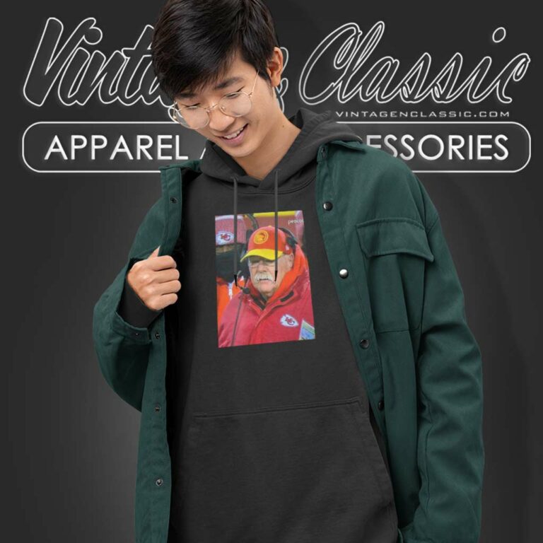 Coach Andy Reid Frozen Mustache Hoodie Coach Andy Reid Frozen Mustache Hoodie