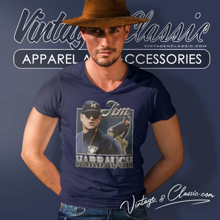 Coach Jim Harbaugh Shirt University Of Michigan Coach V Neck TShirt Coach Jim Harbaugh Shirt University Of Michigan Coach V Neck TShirt
