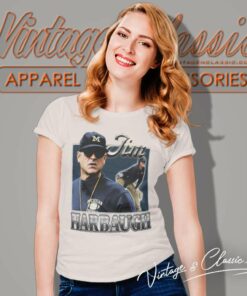 Coach Jim Harbaugh Shirt University Of Michigan Coach Women TShirt