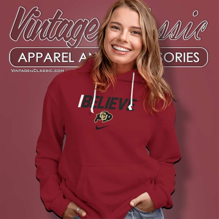 Coach Prime Believe Colorado Buffaloes Logo Hoodie Coach Prime Believe Colorado Buffaloes Logo Hoodie