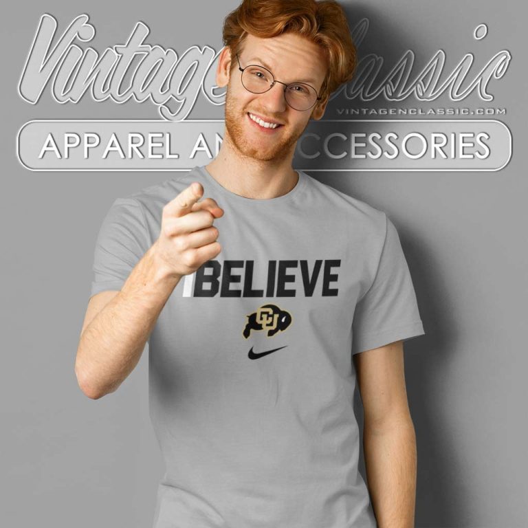 Coach Prime Believe Colorado Buffaloes Logo T Shirt Coach Prime Believe Colorado Buffaloes Logo T Shirt