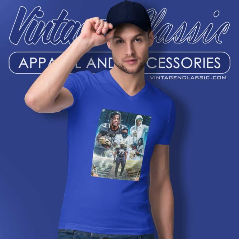 Coach Prime Colorado Bolstering O Line V Neck TShirt Coach Prime Colorado Bolstering O Line V Neck TShirt