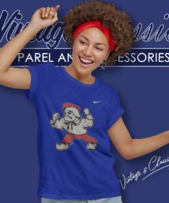 Coach Saleh Wearing Georgia Bulldog X Nike Logo Women TShirt