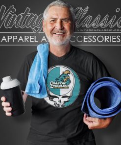 Coastal Carolina Chanticleers Grateful Dead Steal Your Face V Neck TShirt