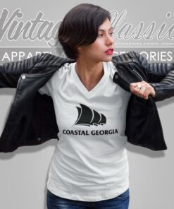 Coastal Georgia College V Neck TShirt
