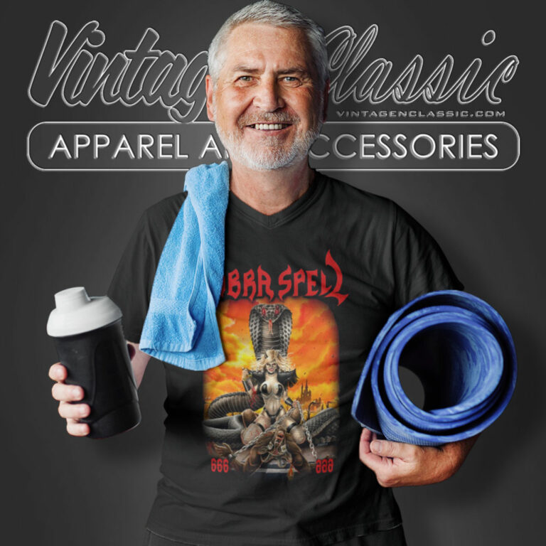 Cobra Spell 666 V Neck TShirt Cobra Spell 666 V Neck TShirt