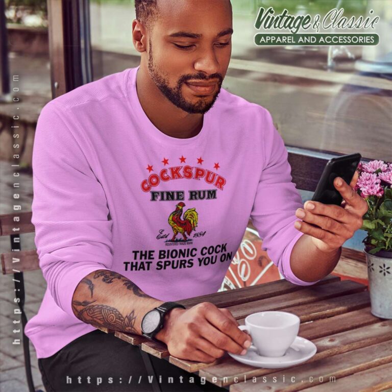 Cockspur Fine Rum The Bionic Cock Sweatshirt Cockspur Fine Rum The Bionic Cock Sweatshirt