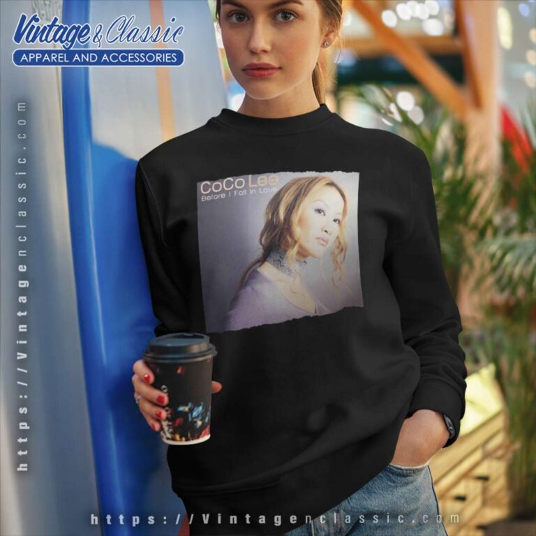 Coco Lee Before I Fall In Love Thank You For The Memories Sweatshirt Coco Lee Before I Fall In Love Thank You For The Memories Sweatshirt