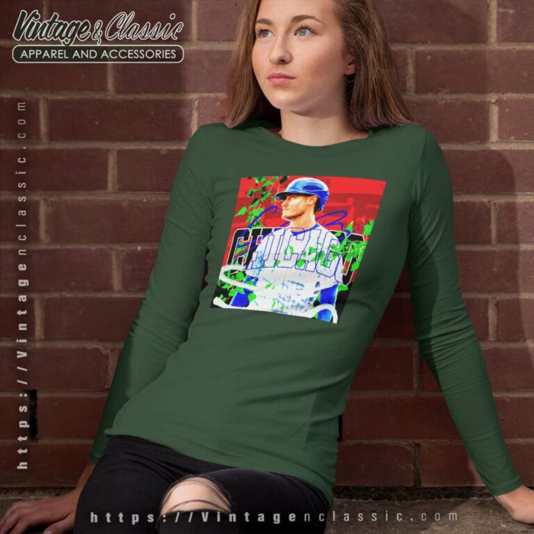 Cody Bellinger Chicago Cubs Belli In The Ivy Long Sleeve Tee Cody Bellinger Chicago Cubs Belli In The Ivy Long Sleeve Tee