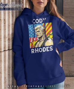 Cody Rhodes American Nightmare Cartoon Hoodie