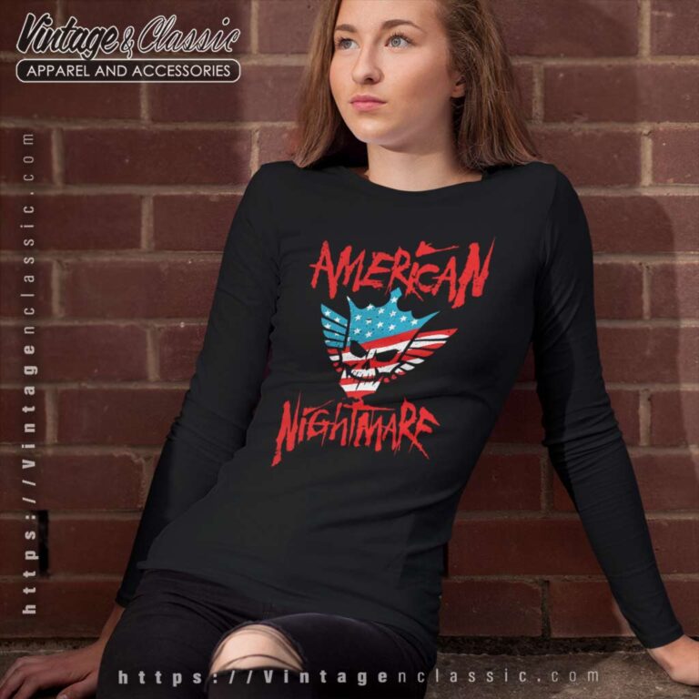 Cody Rhodes American Nightmare Logo Long Sleeve Tee Cody Rhodes American Nightmare Logo Long Sleeve Tee