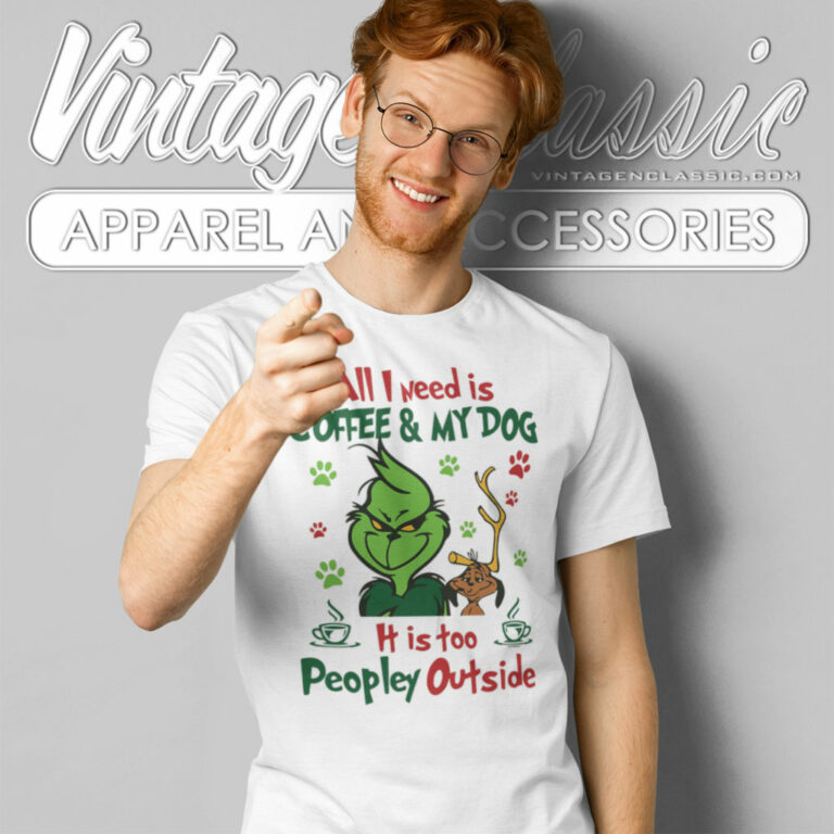 Coffee And Dog Grinch Christmas T Shirt Coffee And Dog Grinch Christmas T Shirt