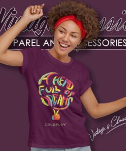 Coldplay Concert Shirt A Head Full Of Dreams Women TShirt