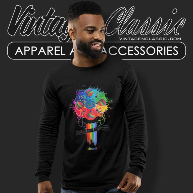 Coldplay Head Full Of Dreams Long Sleeve Tee Coldplay Head Full Of Dreams Long Sleeve Tee