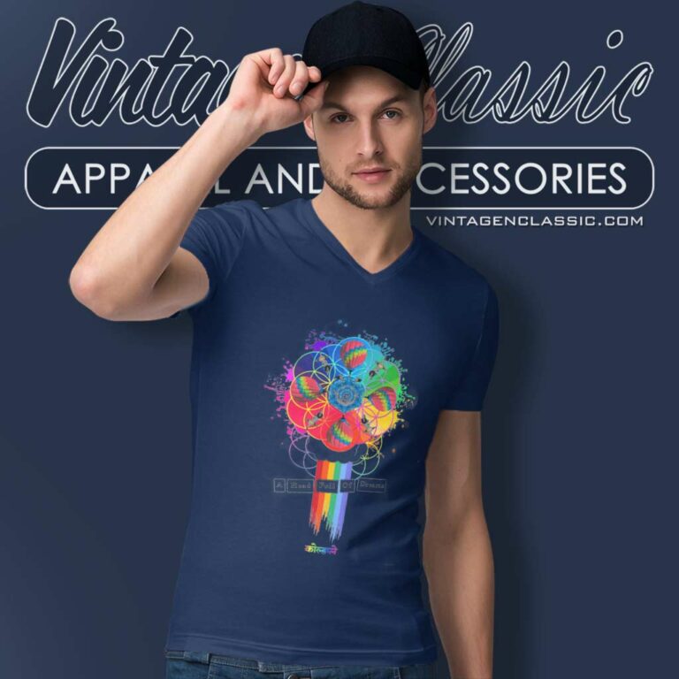 Coldplay Head Full Of Dreams V Neck TShirt Coldplay Head Full Of Dreams V Neck TShirt