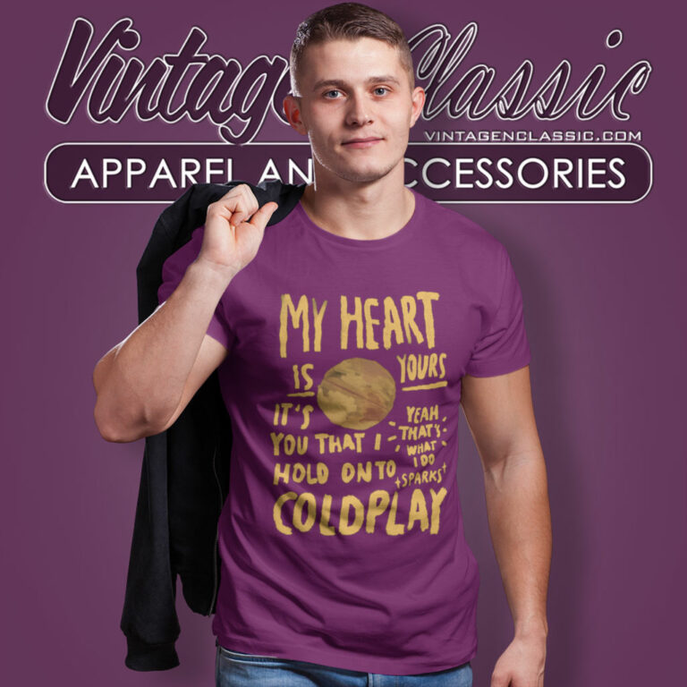 Coldplay Inspired Shirt Sparks Lyrics T Shirt Coldplay Inspired Shirt Sparks Lyrics T Shirt